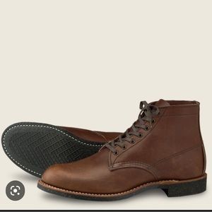Red wing boots.